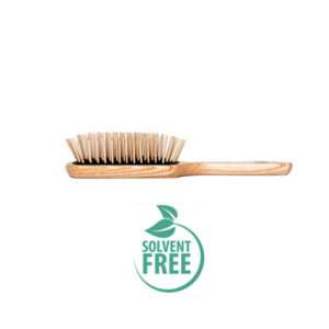 Tek Small Oval Pocket Brush - Natural